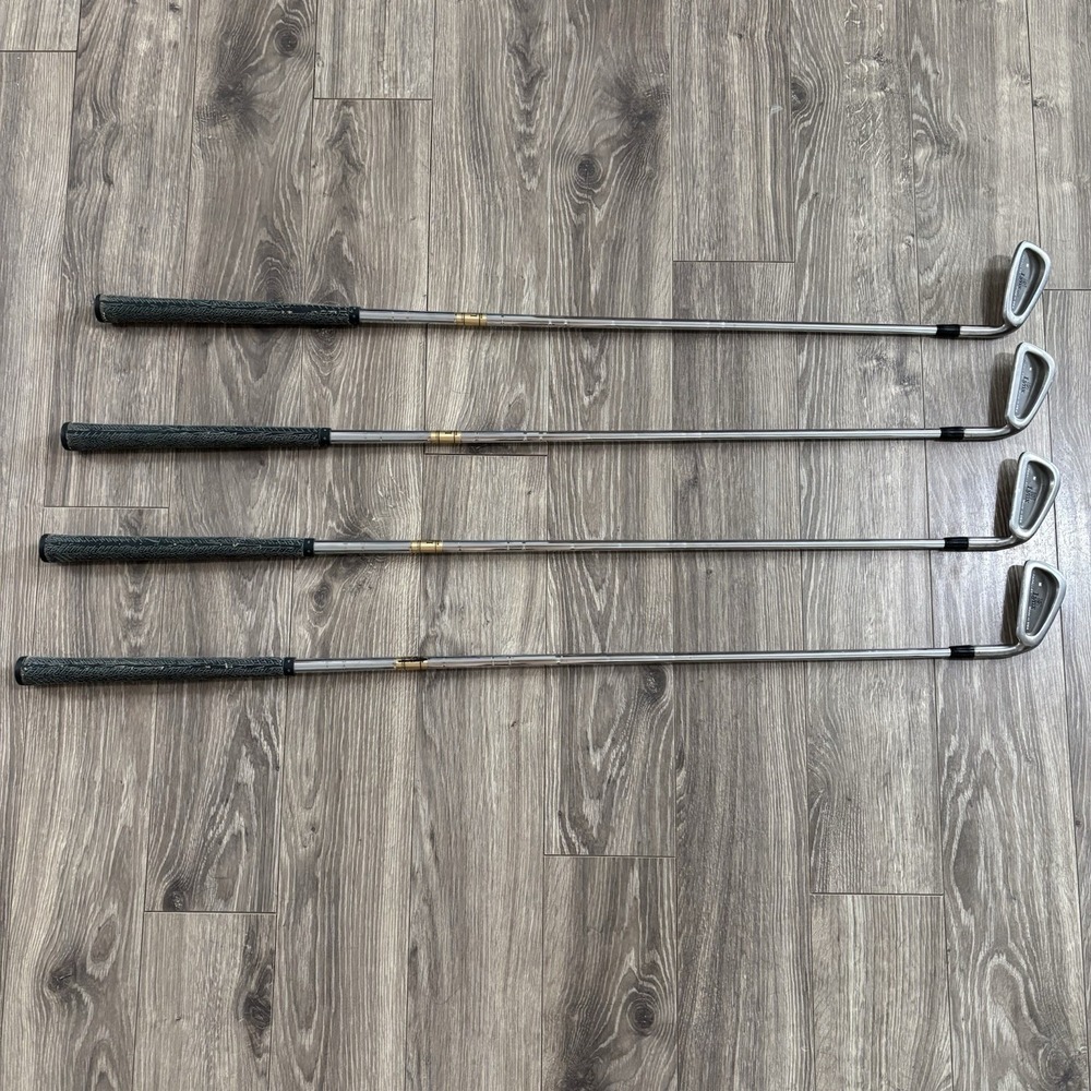 Vintage Lynx Parallax Iron Set 4 5 6 8 RH Regular Steel Made USA Golf Clubs